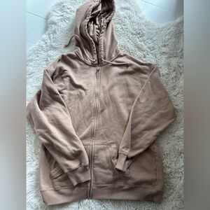 Hollister zip up hoodie size medium